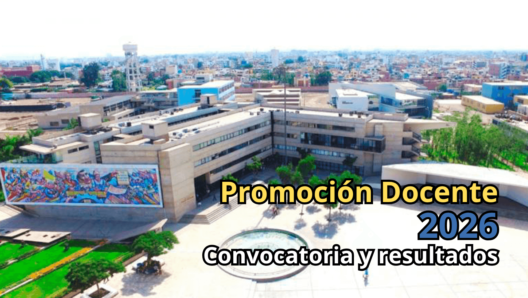 Convocatoria y Resultados de Promoción Docente 2026