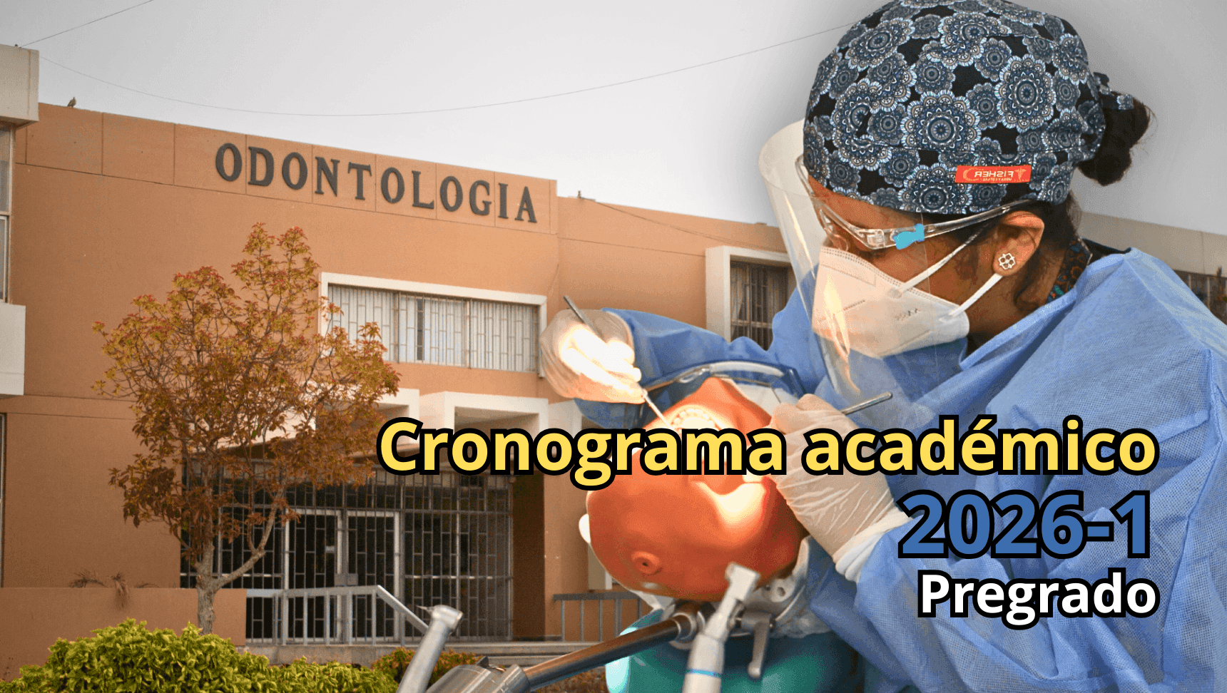 Cronograma de actividades del semestre académico 2026-I (Pregrado)