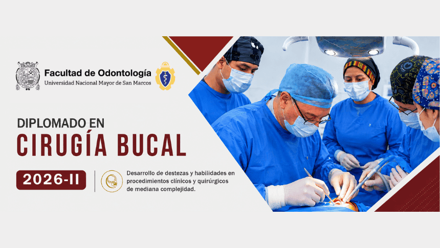 Nuevo cronograma - Inscripción al programa del Diplomado en Cirugía Bucal