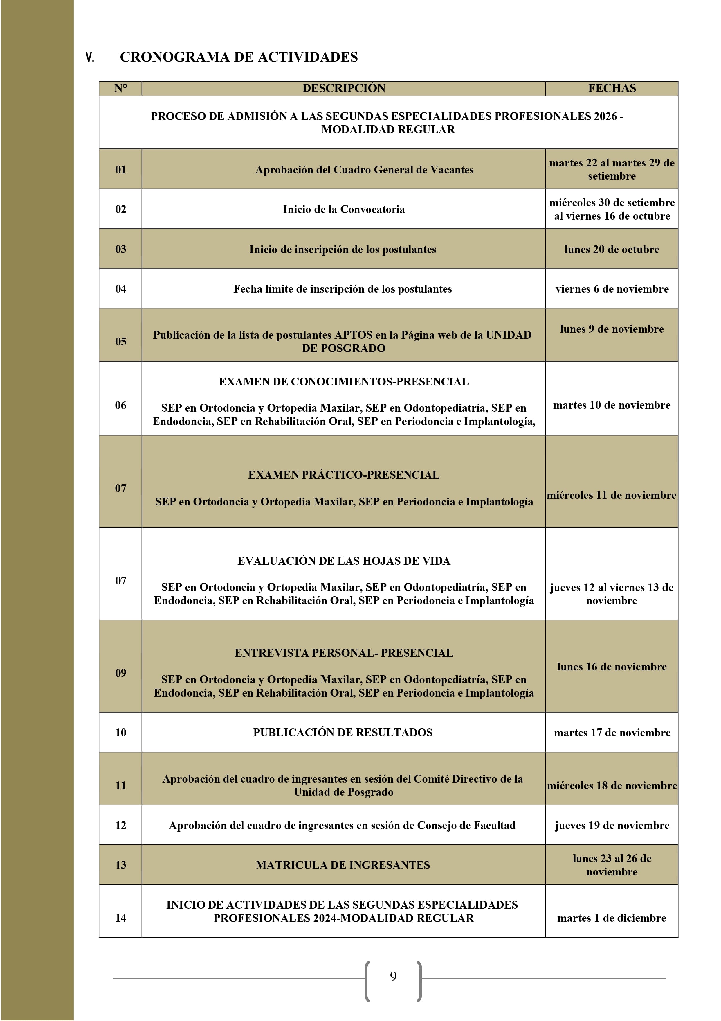 CONVOCATORIA PARA EL PROCESO DE ADMISIÓN A SEP 2026 - MODALIDAD REGULAR F  F  F-10_page-0001 (1).jpg