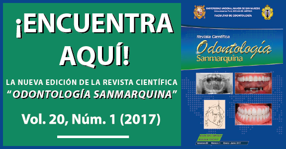 Revista Odontología Sanmarquina | 2017 - I